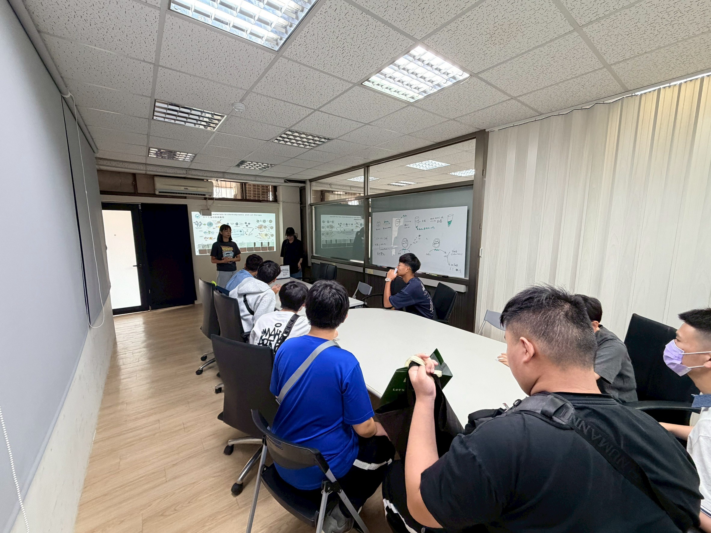 楊閔蔚老師團隊分享奈米生醫材料應用之研究 楊閔蔚老師團隊分享奈米生醫材料應用之研究